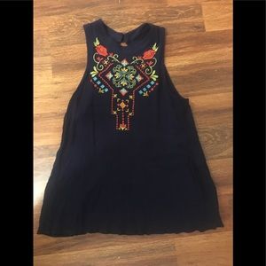 Navy with Design Tank